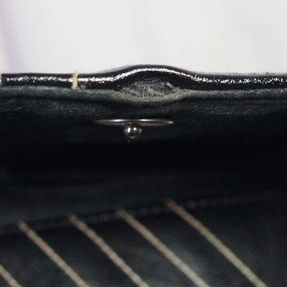 Victorias Secret Black/Red Satchel Shoulder Bag, Vintage, Y2K - Picture 13 of 15